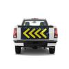 Tseukoe Reflective Arrows Folding Guide Board Luminous Magnetic Vehicle LED Outdoor Directional Arrow Sign for Construction, EMS, Fire or Rescue, Highway Safety and Law Enforcement(Black) view 2