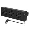 3 Cooling Fans, & Normal Speed Adjustable USB Cooling Fan for with Superior Material, Small and Compact Design, Easy to Use, Black view 1