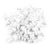 100PCS 10a 220v 2 Pin Plug in Quick Wire Cable Connector White Terminal Block for Lighting and Automotive Wiring Electrics view 1