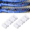 100PCS 10a 220v 2 Pin Plug in Quick Wire Cable Connector White Terminal Block for Lighting and Automotive Wiring Electrics view 3