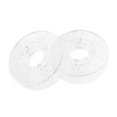 Gatuida 2pcs Transparent Extension Cord Reel Organizer for Printer Storage Compact Winding Tool for Efficient Twine Management Homes Schools and Workshops