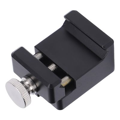 Sanpyl Adjustable Rail Clamp Cold Shoe Mount Aluminum Alloy Quick Release Clamp for Ronin RSC 2 RS 3 Stabilizer, with Rail, for Seamless Installation on Rigs