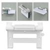 2 in 1 Gen 3 Router Mount & V3 Power Supply Brackets Holder - Internet Kit Satellite, ABS V3 Mesh Router Wall Holder, Space Saving view 4