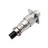 BHUPWZE PLS24 WS24 6/10/12/19 Pin Circular Metal Aviation Socket Plug Wire Female Male Connector M24 Threaded Coupling Panel(P24-12P Male Female) view 4