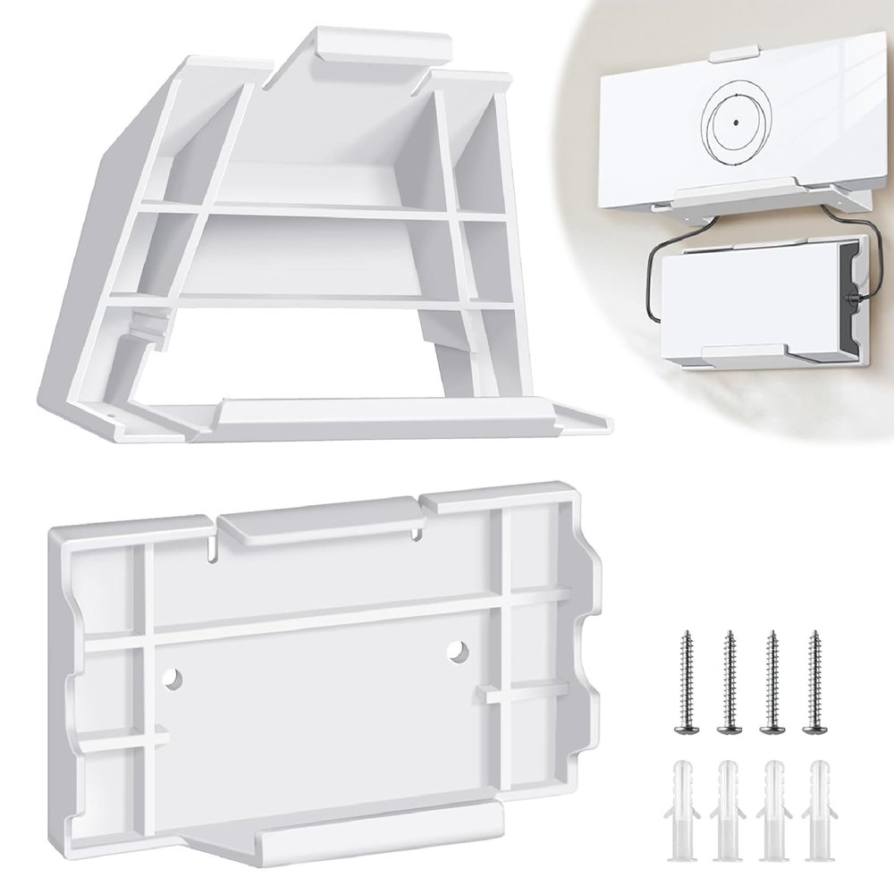 V3 Mount, Gen 3 Router Wall Mount with Power Supply Mounting Kit V3 & Gen 3 High Performance Standard Router, Space Saving