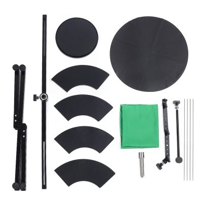 360 Degree Spinner Professional Photography Turntable, Rotating Camera Slider, Spin Ning Photo Video Booth Platform for Product Photography, Commercial Video, Bullettime