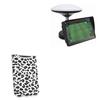 BoxWave Case Compatible with Lawn & Tractor Co Precision Tractor GPS Navigation for Case IH Tractor - Snow Leopard Plush SlipSuit, Animal Leopard Print Padded Soft Sleeve view 1