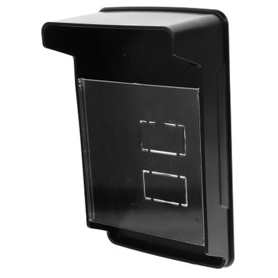 WOONEKY Weatherproof Doorbell Cover for Control for Doorbell and Fingerprint Device Design for Rain and Sun Protection