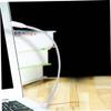 Angoily 4pieces USB Led Reading Lamp Flexible Gooseneck Light for Laptop Desktop Eye Protection for Office Bedroom Cafe Portable Lightweight Design view 3