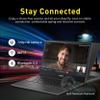 ASUS Chromebook CM1402 14" FHD Anti-Glare Laptop, MediaTek Kompanio 520, 4GB LPDDR4X, 224GB Storage(64GB eMMC+160GB Docking Station Set), HD Webcam, WiFi 6, Bluetooth, Chrome OS, Gravity Gray view 4