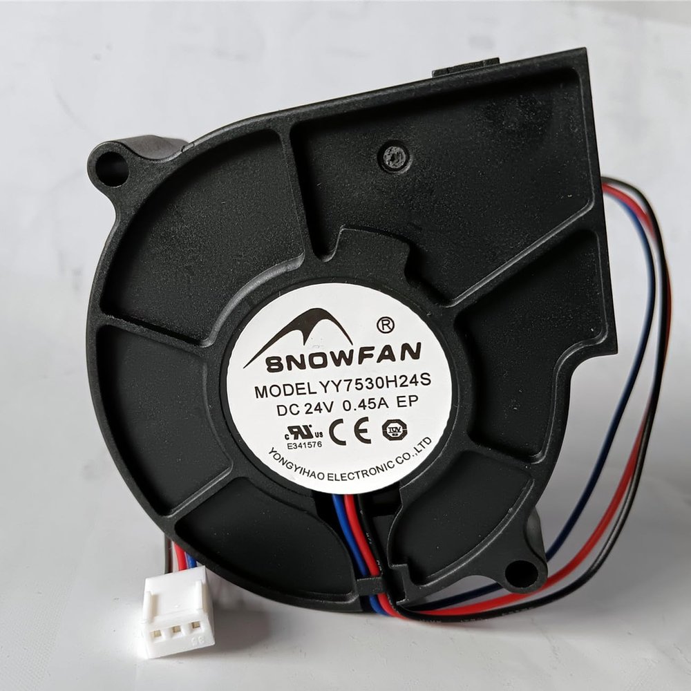 YY7530H24S Blower for YY7530H24S 24V 0.45A 7CM 757530mm Turbo Cooling Fan
