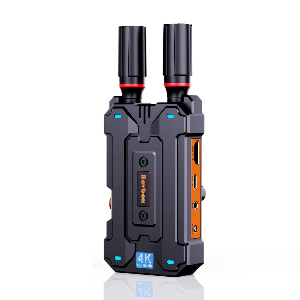 Wireless HDMI Transmitter and Receiver 4K: Plug & Play SDI Video Transmission System, 5G 1000ft HDMI Wireless (Receiver)