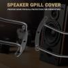 8 inch Speaker Grill Cove Metal Bar Grille 8 Inches Speaker Subwoofer Grill Grille Cover 2 Wave Bars for Home/Car Speaker, Audio - Pack of 2 view 3