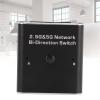 1000 Mbps Network Switch: Gigabit Ethernet Switch 1000Mbps 2-in-1 Out / 1-in-2 Out Bidirectional RJ45 Network Splitter for Professional Use view 3
