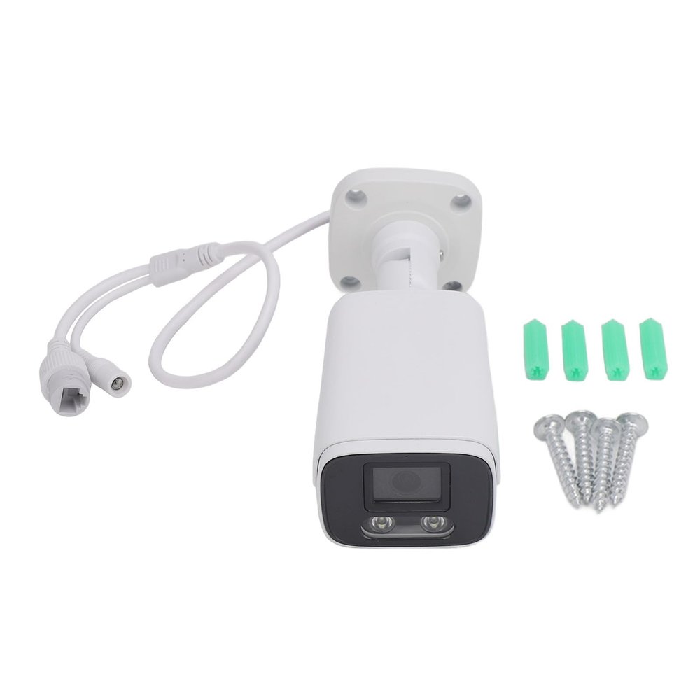 IP Security Camera POE 4K POE IP Camera 6MP High Definition Camera IP66 120 Wide Angle Night Security Camera