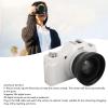 4K Digital Camera, 2.88in Autofocus 58MP Vlogging Camera for Photography and Video, Portable 20X Zoom Compact Digital Camera for Live Streaming (White) view 2