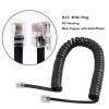 Moynagh RJ9 RJ11 4P4C Phone Line with Spring Designing Stretchable Durability Cord for Home Or Office Clear Calls view 4