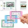 CLPA Dynamic Symmetry Root 4 - Directors and Artists Camera and Drawing Viewfinder: Credit Card-Sized Composition Grids for Video, Photography & Art - Set of 3 View Finders in 4:3, 3:2, & 16:9 view 1