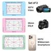 CLPA Dynamic Symmetry Root 4 - Directors and Artists Camera and Drawing Viewfinder: Credit Card-Sized Composition Grids for Video, Photography & Art - Set of 3 View Finders in 4:3, 3:2, & 16:9 view 2