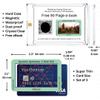 CLPA Dynamic Symmetry Root 2 - Directors and Artists Camera and Drawing Viewfinder: Credit Card-Sized Composition Grids for Video, Photography & Art - Set of 3 View Finders in 4:3, 3:2, & 16:9 view 4