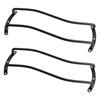 10 inch Speaker Grill Cove Metal Bar Grille 10 Inches Speaker Subwoofer Grill Grille Cover 2 Wave Bars for Home/Car Speaker, Audio - Pack of 2 view 1