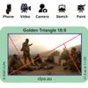 CLPA Golden Triangle Viewfinder: Credit Card-Sized Composition Grids for Video, Photography & Art in 4:3, 3:2, & 16:9 view 3
