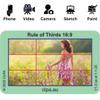 CLPA Rule of Thirds Viewfinder: Credit Card-Sized Composition Grids for Video, Photography & Art in 4:3, 3:2, & 16:9 view 3