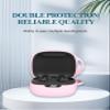 Case for JBL Live Pro 2 Wireless Noise Canceling Earbuds, Soft Silicone Protective Portable Scratch Shock Resistant Shell with Cleaner Kit & Carabiner & LanyardPink view 2
