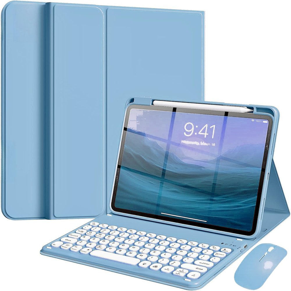 Keyboard Case for iPad Air 11 M4/M3/M2(2026/2025/2024),Air 5th/4th Gen