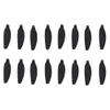 16pcs Black Set Compatible With 2 SE And 2 Replacement No Screws Retail Package view 1