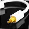 Uonlytech Optical Audio Splitter Adapter Fiber Optic to Converter Digital Optical Audio Splitter view 3