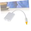Uonlytech Optical Audio Splitter Adapter Fiber Optic to Converter Digital Optical Audio Splitter view 4