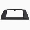 2 Din Car Radio Frame DVD Stereo Panel Trim Kit Facia Cover Compatible for Land Rover Discovery 2007-2011 Range 2005-2009(173x98mm) view 2
