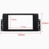 2 Din Car Radio Frame DVD Stereo Panel Trim Kit Facia Cover Compatible for Land Rover Discovery 2007-2011 Range 2005-2009(173x98mm) view 4