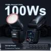 Godox V100 V100-N USA Version Flash for Nikon, 100Ws Touchscreen Speedlite view 4