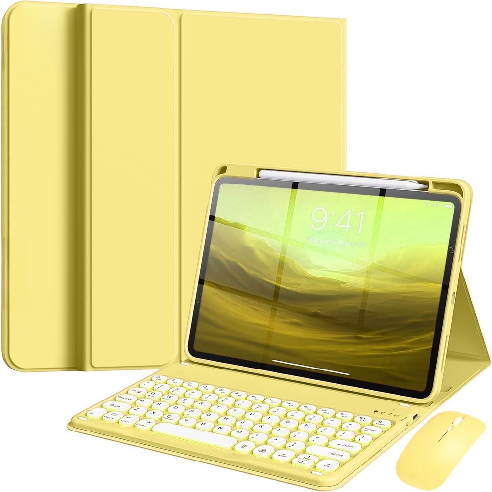 Keyboard Case with Mouse for iPad 11 inch (A16)/iPad 10th Generation