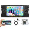 Car Stereo Radio for Dodge RAM 1500 Jeep Commander Patriot Compass 300C Jeep Grand Cherokee Chrysler 3006.2" Touch Screen Audio Receiver with GPS Navigation BT WiFi RDS/FM Radio view 1