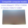 5CB1B60414 5H50S29002 5B30S18993 Replacement Laptop LCD Back Cover Top Case Rear Lid with Hinges and Front Bezel Frame for Lenovo ideapad 3-15ITL6 3-15ADA6 3-15ALC6 3 15IAU7 3 15ABA7 Sliver view 2