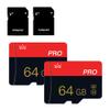 2 Pack Micro Memory Card 64GB Class 10 with Adapter High Speed Memory Card for Tablet,Camera,Drone view 2