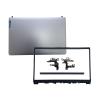 5CB1F36621 5B30S19034 5H50S29036 5CB1F36618 Replacement Laptop LCD Back Cover Top Case Rear Lid and Front Bezel Frame with Hinges Cover and Hinges for Lenovo IdeaPad 1 15ADA7 1 15AMN7 Silver view 2