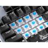QERMXYRI Portable Laptop Keyboard Mechanical Gaming Keyboard Full Size 104 Keys Metal Plate Wired LED Rainbow Gaming Backlit Multimedia Keys Computer Keyboard view 2