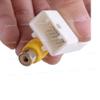 16PIN for Car Radio Stereo OEM Reverse Parking Rearview Back UP Camera Video Input RCA Adapter Converter Plug Male T-Harness Adapter view 2