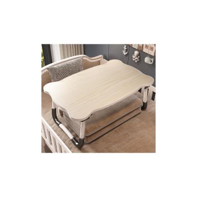 HUFIREHU Laptop Computer Tray Lap Desk Laptop Stand Folding Bed Table for Laptop Laptop Desk for Bed Laptop Desk Tray Table Laptop Table with Cup Holder Portable Laptop Stand Foldable Bed Table(Wood)