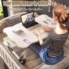 HUFIREHU Laptop Computer Tray Lap Desk Laptop Stand Folding Bed Table for Laptop Laptop Desk for Bed Laptop Desk Tray Table Laptop Table with Cup Holder Portable Laptop Stand Foldable Bed Table(Wood) view 4