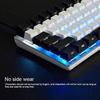 QERMXYRI Portable Computer Gaming Mechanical Keyboard, with Luminous Blue Axis for Home PC Laptop/Fast Rebound/Quick Response view 2
