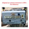 16PIN for Toyota Car Radio Stereo OEM Reverse Parking Rearview Back UP Camera Video Input RCA Adapter Converter Plug Male Adapter view 3