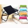 Adjustable Laptop Desk 4 Level Tray Table Portable Stand for Bed Lap and Writing Watch Movies in Bed/Couch/Sofa/Floor (Red) (Yellow) view 4