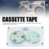 Blank Audio Cassette Tapes for Recording: 46 Minute Low Noise High Output Clear Blank Cassette Tapes, Empty Recordable Audio Cassette Tapes, for Music Recording, Lectures Seminars (Green) view 3