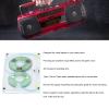 Blank Audio Cassette Tapes for Recording: 46 Minute Low Noise High Output Clear Blank Cassette Tapes, Empty Recordable Audio Cassette Tapes, for Music Recording, Lectures Seminars (Green) view 4