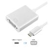 ACGTUY USBC to Adapter USB 3.1 Type C Male to Female Converter Cable 1080P FHD Compatible with The 12 Inch Chromebook Pixel Lumia 950XL view 2